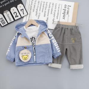 Venta al por Mayor de Conjuntos de Ropa para Niños, Estilo Nuevo, Sudadera con Capucha y Pantalones, Venta al por Menor y al por Mayor en Turquía - Product Image 3