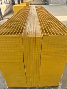 Suelo <span class=keywords><strong>de</strong></span> cubierta Resistencia al fuego al aire libre Características Precio razonable Fibra <span class=keywords><strong>de</strong></span> vidrio <span class=keywords><strong>Placa</strong></span> <span class=keywords><strong>de</strong></span> alta resistencia con rejilla FRP antideslizante - Product Image 5