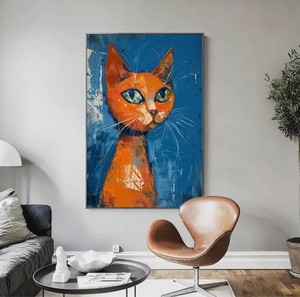 Caos Cromático: Cuadros <span class=keywords><strong>Abstractos</strong></span> <span class=keywords><strong>al</strong></span> Óleo sobre Lienzo - Product Image 2
