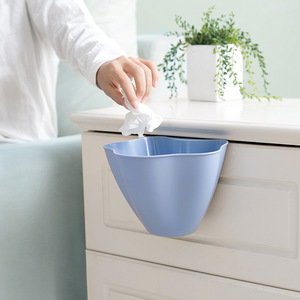 HeDou Kitchen Hanging Trash Can Nordic Pink 95g Indoor Cabinet Door Mount Waste Bin - Product Image 3