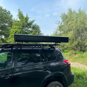 Auvent de camping rétractable à 270 degrés, en métal personnalisé, auvent de toit à 270 degrés, auvent ordinaire - Product Image 1