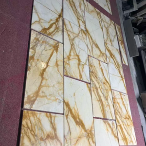 Carreaux <span class=keywords><strong>de</strong></span> sol en marbre naturel jaune Giallo Siena pour la décoration intérieure, <span class=keywords><strong>villa</strong></span> <span class=keywords><strong>de</strong></span> <span class=keywords><strong>luxe</strong></span>, design moderne - Product Image 5