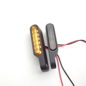 Accessoires pour motos, clignotants pour scooter électrique, clignotants LED en métal pour guidon, mini clignotants, voyant lumineux pour vélo - Product Image 3