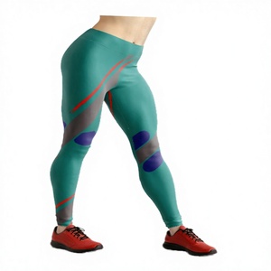 High Quality Women's Gym <b>Seamless</b> <b>Leggings</b> High-Waisted Workout Pants Solid Elastic Waist Breathable Full-Length Made - Product Image 3