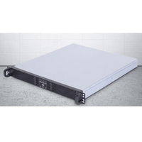Boîtier PC industriel personnalisé, châssis de serveur 1U monté en rack. Unité complète SGCC. Longueur du corps 480 mm. Boîtier métallique.