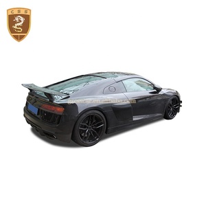 2016-2021 Dry Fibra De Carbono Vors Estilo Body Kit para <span class=keywords><strong>Audi</strong></span> R8 Front Bumper Lip Difusor Traseiro High Tail Wing Acessórios Do Corpo Do Carro - Product Image 4