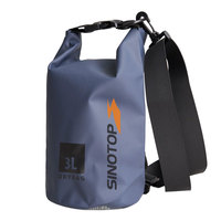 Sac étanche transparent en PVC 3L avec logo personnalisé, accessoires de voyage, camping, sports, divertissement, natation, été