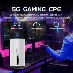 SUNCOMM SDX72 <span class=keywords><strong>WiFi</strong></span> 7 <span class=keywords><strong>Router</strong></span> NSA SA BE7200 Banda <span class=keywords><strong>dual</strong></span> NFC Conexión rápida Puerto de 2,5 Gbps VoIP 256 Usuario Smart Home 4G 5G CPE - Product Image 6