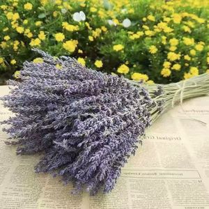 Commercio all'ingrosso di fabbrica a basso prezzo vendita calda artigianato naturale fiori secchi di lavanda per la decorazione di nozze evento domestico lavanda - Product Image 1