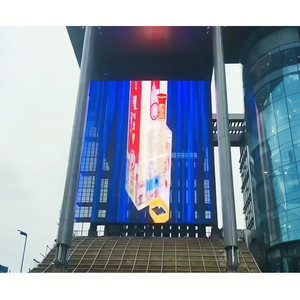 Ip65 Đầy Đủ Màu Sắc 50% 80% Minh Bạch Rèm Ngoài Trời <span class=keywords><strong>LED</strong></span> Màn Hình Hiển Thị Phim Glass <span class=keywords><strong>LED</strong></span> Hiển Thị Trong Suốt - Product Image 5