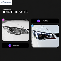 Ensemble de phares pour Honda Ciimo 2006-2015 avec feux de jour DRL, clignotants et feux de route – Amélioration de l'éclairage avant