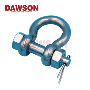 <span class=keywords><strong>Manille</strong></span> en acier inoxydable de type américain pour l'industrie lourde et l'exploitation minière - Product Image 6