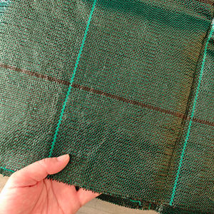 Toile de paillage anti-UV en géotextile tissé PP/PE, motif ferme, noir et blanc - Product Image 5