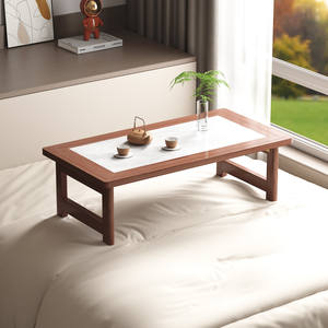 Modern Foldable Bamboo Window <strong>Table</strong> Home Furniture Tatami Low <strong>Table</strong> Bamboo Tea <strong>Table</strong> Bed-Side - Product Image 3