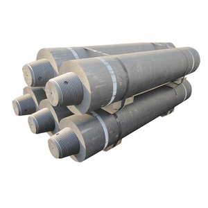 Đúc thép không gỉ UHP Ép Đùn Carbon <span class=keywords><strong>Graphite</strong></span> Điện Cực với Núm Vú - Product Image 3