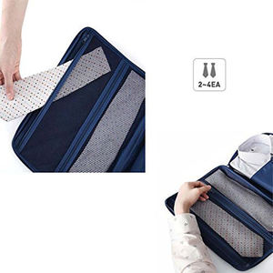 Étui de rangement de voyage en nylon personnalisé de petite taille avec fermetures éclair pour chemises, cravates, costumes, organisateur de voyage d'affaires - Product Image 4