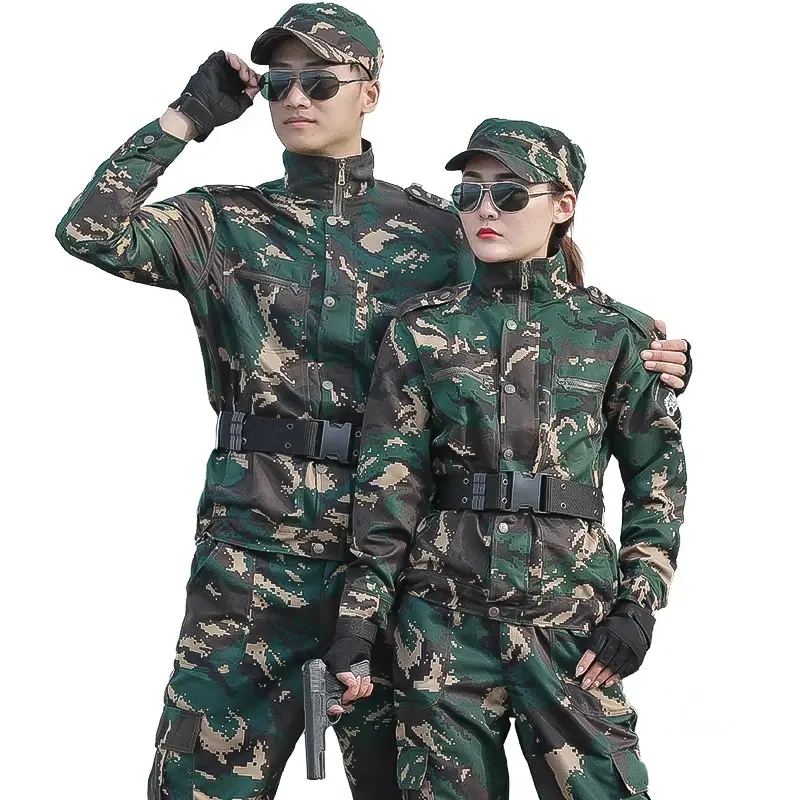 Vêtements de sport tactiques d'extérieur pour hommes ACU Camping Camouflage Uniformes d'officiers de sécurité extérieure Camouflage corporel