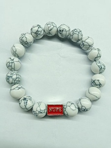 Pulsera NUPÉ/KAY con el Número de la Hermandad Griega ZETA PHI BETA, Estilo Clásico con Cuentas para Hombre, Joyería de Fraternidad, Regalo - Product Image 6