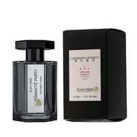 Parfum unisexe de luxe Jean Miss 50ml Eau de Toilette, senteur boisée chaude et vanille. Parfum de Cologne Sportif Moderne Longue Durée