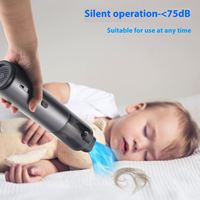 Mini aspirateur à main sans fil Portable 120W puissant appareil portable en plastique pour la maison et le nettoyage de la poussière et de la voiture