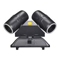 Modelo de fábrica LED Stage Light RGBW para dos cabezales con cabezal móvil Beam Wash Strobe 300W DMX512 Control