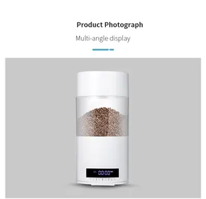 Nuovo Distributore Automatico di Cibo per Pesci Ecologico con Display LCD, Grande Capacità, in Materiale ABS per Acquario - Product Image 1