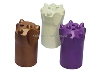 En stock : Accessoire pour perforatrice de roche, foret à dents sphériques à 7 dents, adapté aux perforatrices de roche, aux machines et équipements miniers.