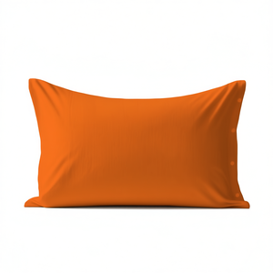 Funda de almohada 100% algodón naranja talla UK 50X75Cm - Product Image 3