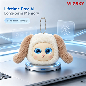 ของเล่นตุ๊กตาพูดได้ AI สุดหรู เป็นมิตรกับสิ่งแวดล้อม พร้อมระบบเชื่อมต่อ WiFi 2.4G สำหรับเล่นเกมส์และสร้างความสัมพันธ์ทางอารมณ์ ของขวัญสำหรับเด็ก ชุดขายส่ง - Product Image 3