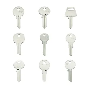 Cerradura de Metal de latón magnético de alta calidad, llave para casa cruzada, llave en blanco para puerta, Y2 en 8