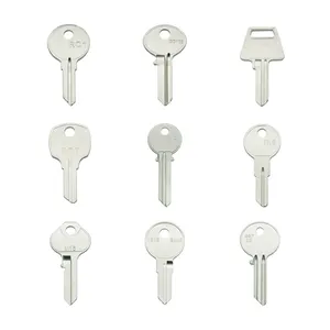 Hoge Kwaliteit Cross Huis Lock Blanco Sleutel Magnetische Messing Metalen Y2 In8 Deur Boerenkool Sleutel Leeg