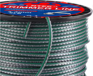 Bobina di filo dentellato per decespugliatore 3.5mm/4.0mm con 15m di filamento e tagliafilo, per decespugliatore <span class=keywords><strong>a</strong></span> 2 tempi 50cc fai da te - Product Image 1