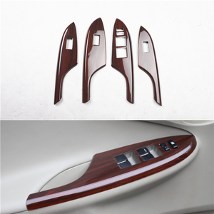 Accesorios Interiores de Fibra de Carbono para Coche Toyota <span class=keywords><strong>Corolla</strong></span> 2007 <span class=keywords><strong>2008</strong></span> 2009 2010 2011 2012 2013 E140 Panel de Cambios Interruptor Elevalunas - Product Image 5