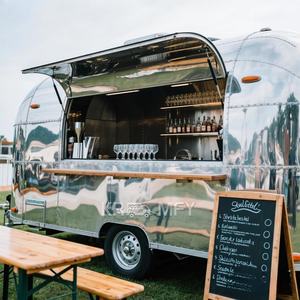 Remolque de Comida Móvil de Acero Inoxidable para Venta de Snacks, Helados, Dulces y Papas Fritas - Venta Ambulante en la Calle - Product Image 4