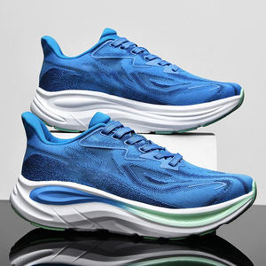 Zapatillas de entrenamiento con soporte, zapatillas de running transpirables, zapatillas deportivas urbanas casuales. - Product Image 1