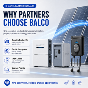 Système d'énergie solaire intelligent pour balcon BLUETTI et accessoires pour la vente en gros en Europe - Product Image 6