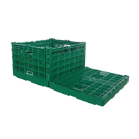 Caisse à œufs pliable en plastique pour ferme, transport et stockage, en maille, en PP, pour poulailler, vente en gros