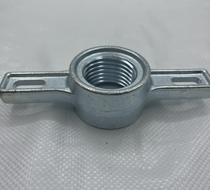 Регулируемая кованая гайка, используемая для строительных лесов, опорный домкрат 48 мм, оцинкованный - Product Image 2