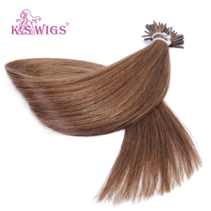 Cheveux Remy Chinois 100% Naturels en Gros, I-TIP, Cuticules Alignées, Vierge, Double Drawn, Doux, Sans Perte, Couleur Mèches Blanches, Lisses Naturels - Product Image 5