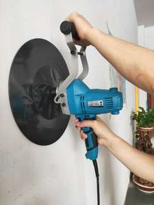 Máquina lixadeira elétrica portátil de cimento, cabo de ferro, alisador, parede seca, máquina - Product Image 4