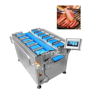 kebab Weighing Multistation Belt Combination Scale for 12 Head Multihead Weigher