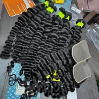 Cheveux vierges de qualité supérieure, non traités, provenant d'un seul donneur, extensions de cheveux humains naturels lisses, fournisseur de mèches