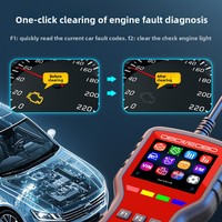 Nuevo Escáner de Diagnóstico de Fallas OBD2 Universal para Automóviles con Pantalla de Códigos de Error, 12V, para Autos Posteriores al Modelo 2008 K2