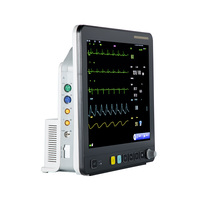 Moniteur patient vétérinaire grand écran LCD 15 pouces pour hôpital vétérinaire, chirurgie, soins intensifs, ECG, NIBP, SpO2, EtCO2, moniteur cardiaque