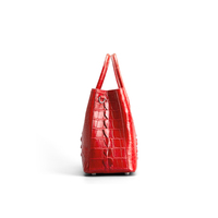 Sac à main grande capacité en cuir de crocodile pour femme, vente en gros d'usine, sac à main pour femme en cuir véritable, tendance et résistant à l'usure