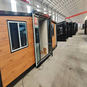 Double Wings Expansível Madeira Grão Cor Recipiente Casa Pequena Borboleta Expansão 20ft/40ft para Hotéis Armazéns Lojas - Product Image 3