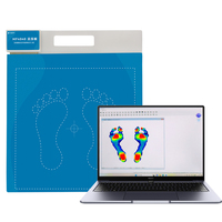 Système de mesure de la pression plantaire du pied pour l'évaluation de la marche, la rééducation, le dépistage et l'orientation orthopédique pour le secteur médical, hospitalier et sportif