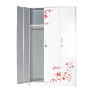 Armario Moderno Plegable de Metal para Dormitorio, Fácil de Montar, Armario Infantil con Puertas Corredizas para Habitaciones Pequeñas o de Alquiler - Product Image 6