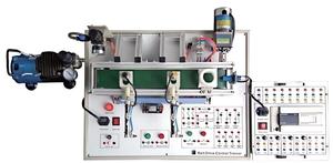 Plataforma de Entrenamiento de Automatización Industrial con Control de Transmisión por Correa, Tecnología de Sensores Neumáticos y Banco de Enseñanza de PLC - Product Image 2