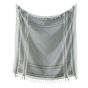 Nouveau foulard carré à franges ondulées unisexe, style Dubaï Moyen-Orient, foulard arabe à franges, vente chaude - Product Image 5